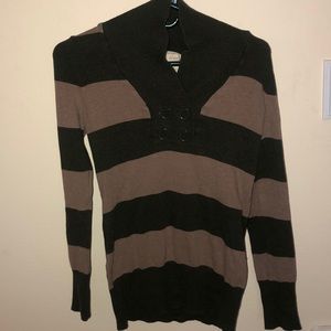 Pink Rose Tan and Green long sleeve